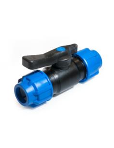 PE ZAWÓR KULOWY  110 PE-PE 18VCBB PN16