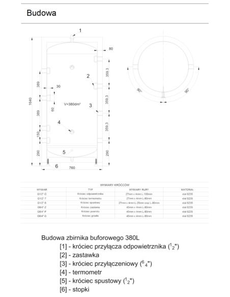 SETLANS ZBIORNIK BUFOROWY BME 380