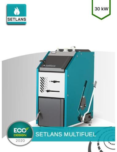KOCIOŁ SETLANS MULTIFUEL 30 kW SETLANS - 1