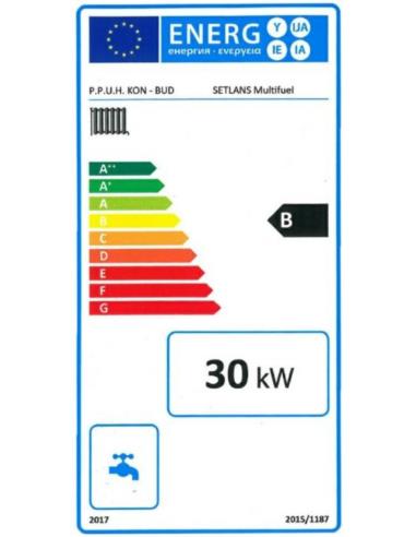 KOCIOŁ SETLANS MULTIFUEL 30 kW SETLANS - 3