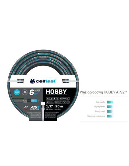 CF WĄŻ OGRODOWY  1/2"50mHOBBY ATS2 16201