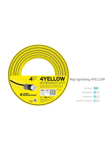 CF WĄŻ OGRODOWY  1/2"30m 4YELLOW 10-501