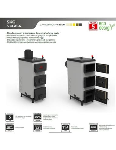 KOCIOŁ KRZACZEK SKG 15kW MC 5 KLASA  - 4
