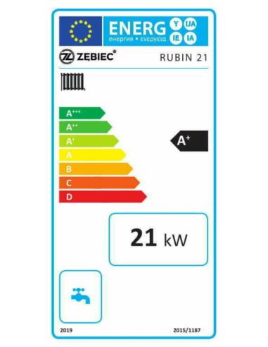 KOCIOŁ ZĘBIEC RUBIN BIO LINE 21KW 5 KL ZĘBIEC - 11