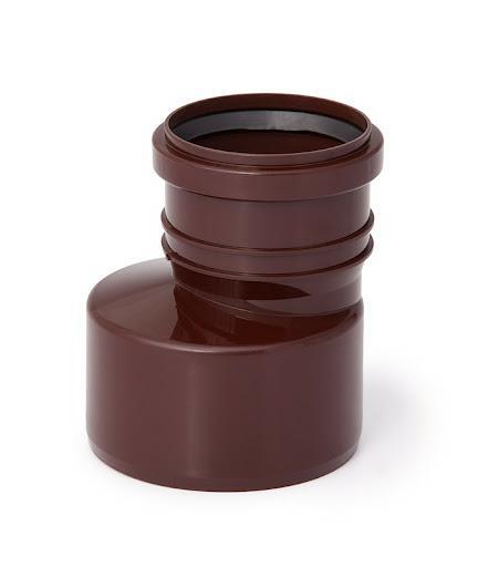 ZWĘŻKA PVC 160X110 BRĄZ KARMAT