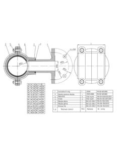 NASADA RUROWA KOŁ.160/ 50 PCV/PE 2