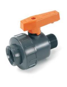 PE ZAWÓR KULOWY 1,1/4"1śr.GW/GZ