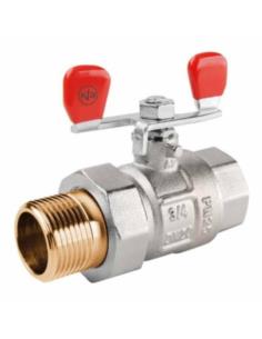 ZAWÓR KULOWY Z ŚRUB.1" KFA MOTYL