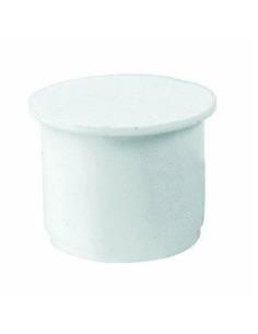 KOREK PVC  32 BIAŁY