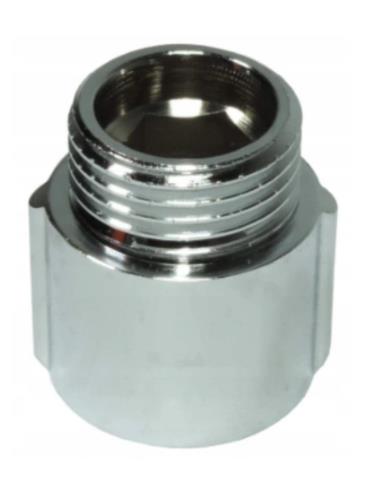 PRZEDŁUŻKA 1/2"/20mm CHROM